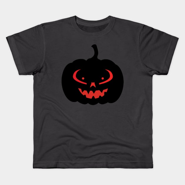 Halloween pumpkin Kids T-Shirt by Seven Seven t